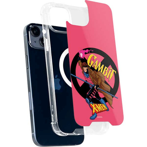 Marvel X-Men Gambit iPhone 15 MagSafe Case